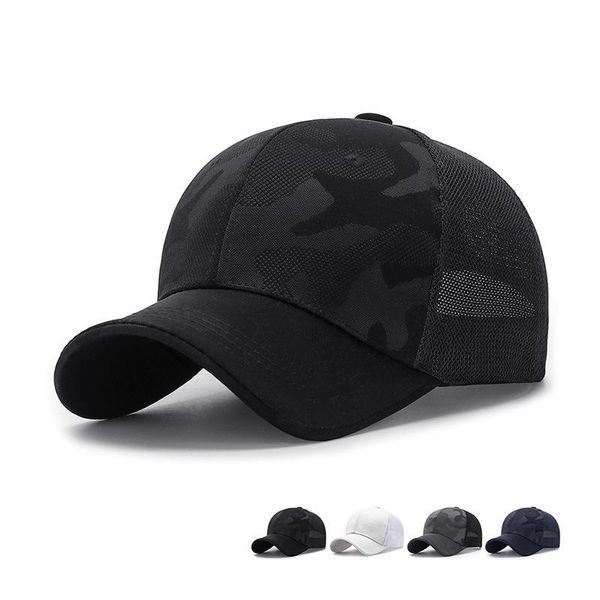 outdoor hats summer simple camouflage sunshade breathable mesh cap universal casual baseball, Black;white
outdoor hats summer simple camouflage sunshade breathable mesh cap universal casual baseball, Black;white
