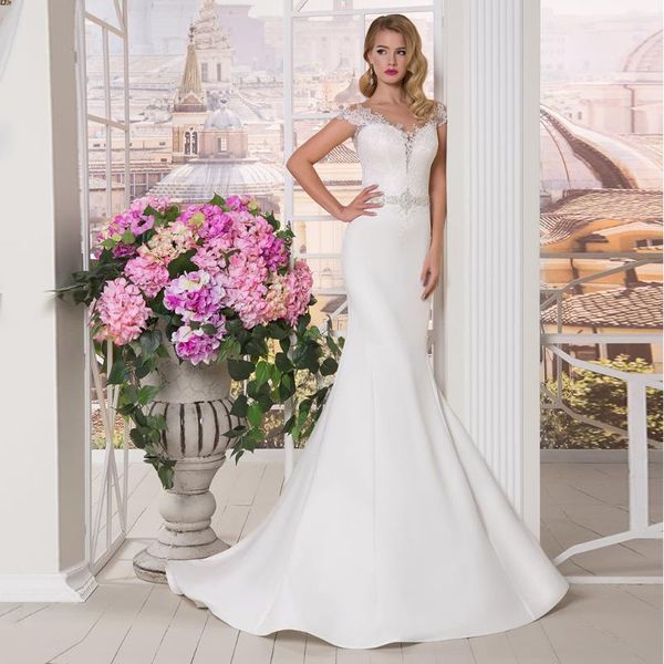 other wedding dresses white appliqued floor-length a-line v-neck robes custom made color lace sleeveless sweep princess
other wedding dresses white appliqued floor-length a-line v-neck robes custom made color lace sleeveless sweep princess