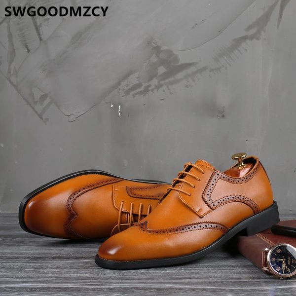 dress shoes business men brogue formal italian luxury brown coiffeur designer leather plus size 48, Black
dress shoes business men brogue formal italian luxury brown coiffeur designer leather plus size 48, Black