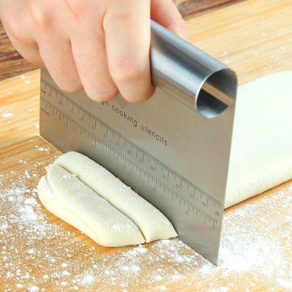stainless steel section scale spatula baking cake cream rice roll scraper kitchen dough gourmet knife household & pastry tools
stainless steel section scale spatula baking cake cream rice roll scraper kitchen dough gourmet knife household & pastry tools