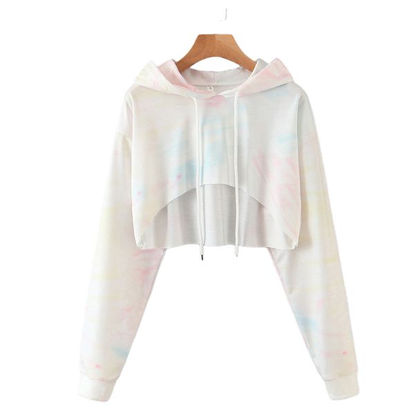 hsa women hoodies casual pink gradient trend tie-dye long-sleeved sweatshirt pullover navel autumn/spring 210417, Black
hsa women hoodies casual pink gradient trend tie-dye long-sleeved sweatshirt pullover navel autumn/spring 210417, Black