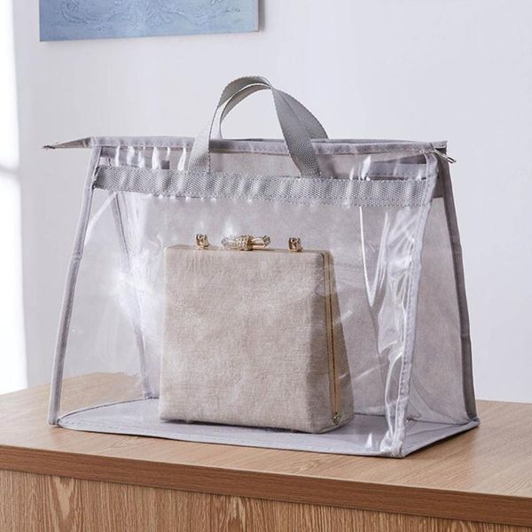 storage bags dust bag hanging pouch cover pvc transparent handbag closet with zipper and handle
storage bags dust bag hanging pouch cover pvc transparent handbag closet with zipper and handle