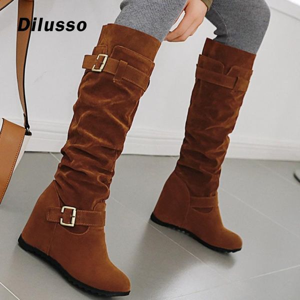 boots women retro wedges buckle knee bare slip-on casual long tube booties slip on flat shoes autumn brand designer, Black
boots women retro wedges buckle knee bare slip-on casual long tube booties slip on flat shoes autumn brand designer, Black