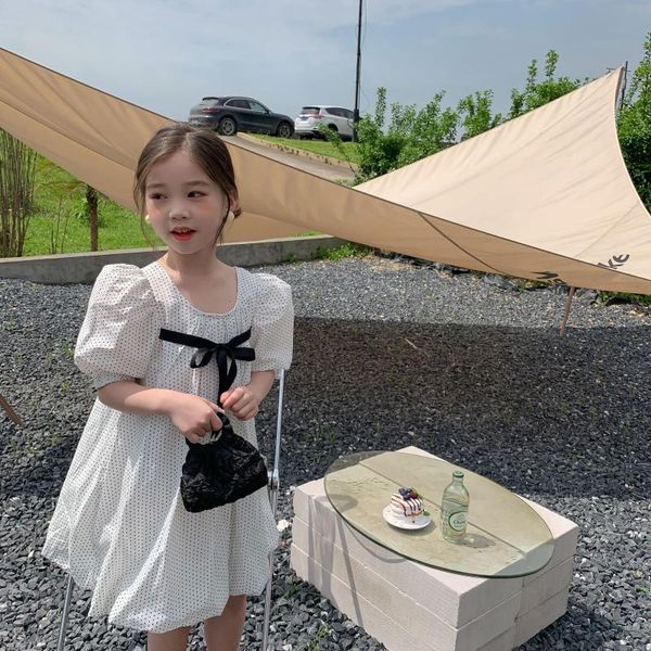 summer arrival korean style girl's dress with bubble short sleeve dot pattern bowknot for cute sweet baby girls dresses, Red;yellow
summer arrival korean style girl's dress with bubble short sleeve dot pattern bowknot for cute sweet baby girls dresses, Red;yellow