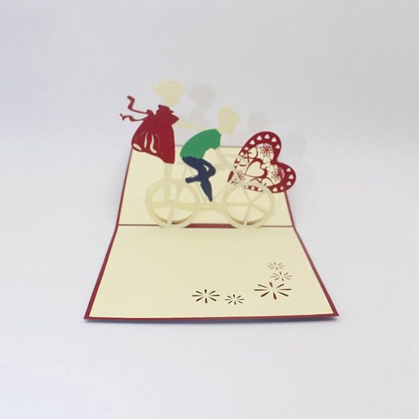 greeting cards 3d laser cut handmade sweet bicycle paper invitation postcard wedding valentine's day propose creative gift
greeting cards 3d laser cut handmade sweet bicycle paper invitation postcard wedding valentine's day propose creative gift