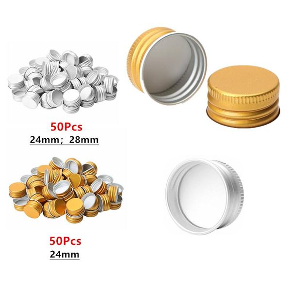 50pcs 24r/28r small premium aluminium threaded caps lids fresh-keeping replacements for borosilicate glass bottles kitchen storage & organiz
50pcs 24r/28r small premium aluminium threaded caps lids fresh-keeping replacements for borosilicate glass bottles kitchen storage & organiz