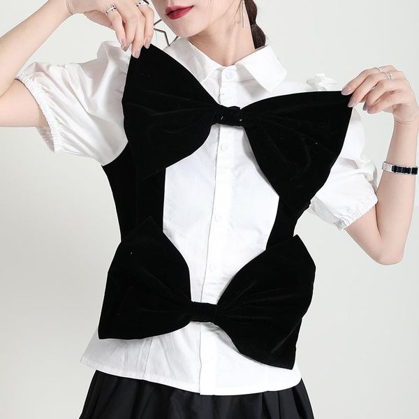 women's blouses & shirts superaen fashion korean bow women and summer office lady turn-down collar short sleeve casual ol blouse, White
women's blouses & shirts superaen fashion korean bow women and summer office lady turn-down collar short sleeve casual ol blouse, White