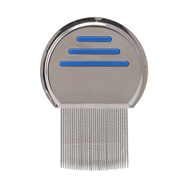 hair brushes 1pc stainless steel lice comb nit terminator fine egg dust removal, Silver
hair brushes 1pc stainless steel lice comb nit terminator fine egg dust removal, Silver