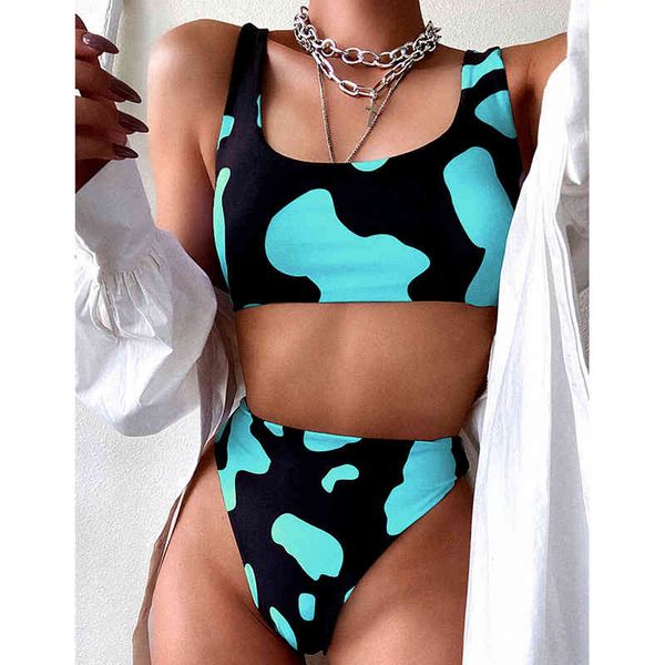 women cow print bikinis high waist bikini set tube summer bathing suit beachwear female new swimwear biquiniby air
women cow print bikinis high waist bikini set tube summer bathing suit beachwear female new swimwear biquiniby air
