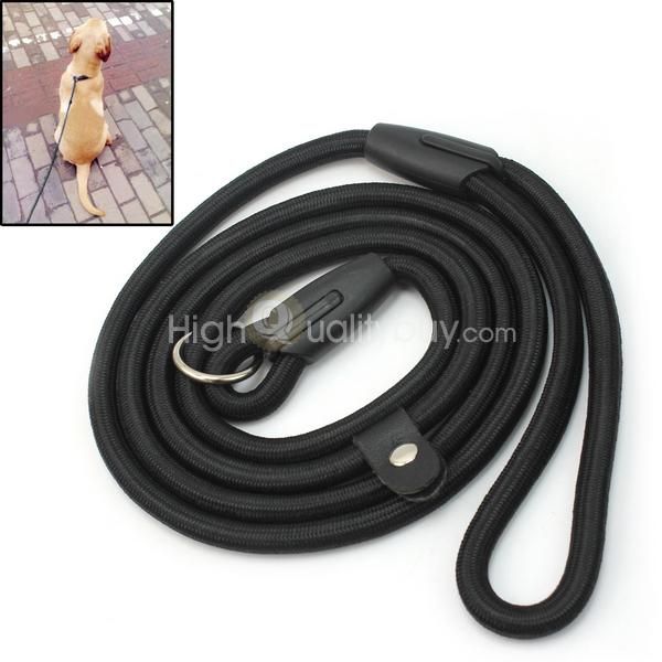 durable black strong nylon rope pet dog puppy training leash walking lead collar collars & leashes
durable black strong nylon rope pet dog puppy training leash walking lead collar collars & leashes