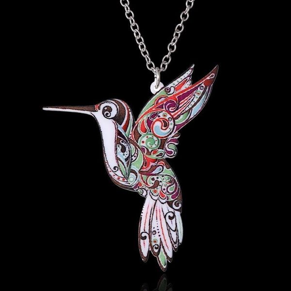 pendant necklaces women men fashion unique colorful design acrylic jewelry animal cat dog hummingbird wolf salamander gifts, Silver
pendant necklaces women men fashion unique colorful design acrylic jewelry animal cat dog hummingbird wolf salamander gifts, Silver