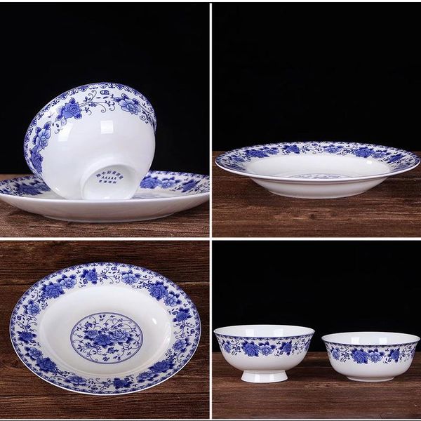 bowls blue and white porcelain jingdezhen ramen art small rice bowl in-glaze chinese tableware noodle container dinner plate
bowls blue and white porcelain jingdezhen ramen art small rice bowl in-glaze chinese tableware noodle container dinner plate