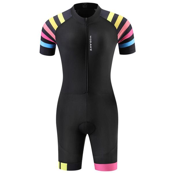 racing sets women triathlon suit short sleeve cycling jersey set mtb bike bicycle clothing jumpsuit skinsuit maillot ropa ciclismo, Black;blue
racing sets women triathlon suit short sleeve cycling jersey set mtb bike bicycle clothing jumpsuit skinsuit maillot ropa ciclismo, Black;blue