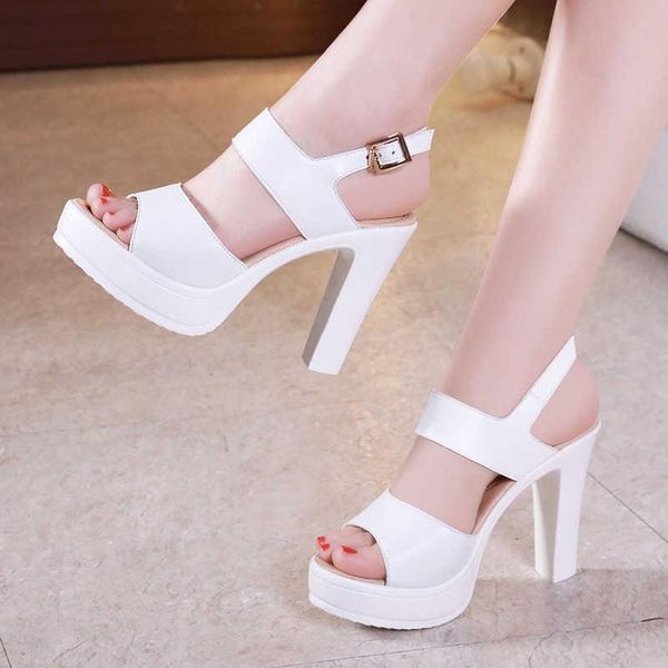 sandals cheongsam show women's high heel hentian waterproof platform thick black fish mouth large
sandals cheongsam show women's high heel hentian waterproof platform thick black fish mouth large