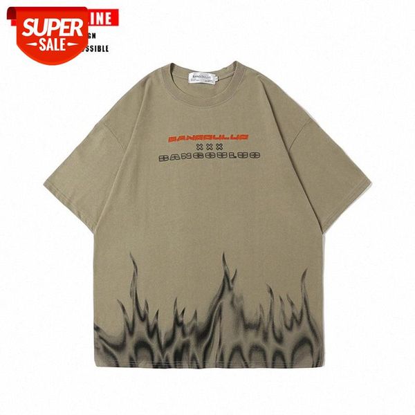 streetwear men tide brand dark graffiti flame printing short-sleeved t-shirt for and women hip-hop loose bf wind casual half-sleeved #hl08, White;black
streetwear men tide brand dark graffiti flame printing short-sleeved t-shirt for and women hip-hop loose bf wind casual half-sleeved #hl08, White;black