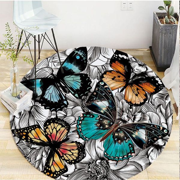 carpets big size 150cm round carpet cartoon butterfly home decorative parlor bedroom area rugs, thicken flannel anti-slip water absorb
carpets big size 150cm round carpet cartoon butterfly home decorative parlor bedroom area rugs, thicken flannel anti-slip water absorb
