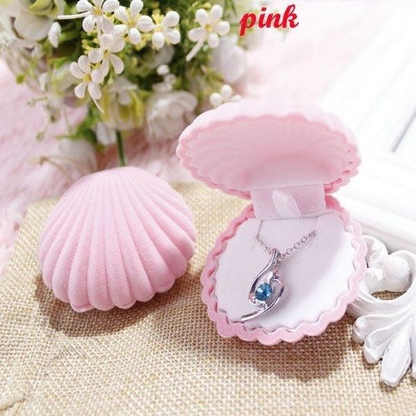 storage boxes & bins 1pc box for necklace ring earring shell shape velvet jewelry organizer engagement wedding birthday party gifts
storage boxes & bins 1pc box for necklace ring earring shell shape velvet jewelry organizer engagement wedding birthday party gifts