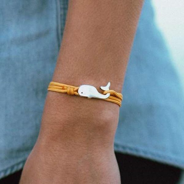charm bracelets mkendn navy style camping parachute cord whale tail bracelet men women 550 paracord jewelry wrap metal hooks, Golden;silver
charm bracelets mkendn navy style camping parachute cord whale tail bracelet men women 550 paracord jewelry wrap metal hooks, Golden;silver