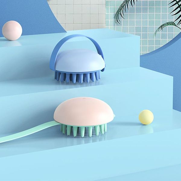 hair brushes egg handheld scalp shampoo massage brush washing shower comb mini head meridian, Silver
hair brushes egg handheld scalp shampoo massage brush washing shower comb mini head meridian, Silver
