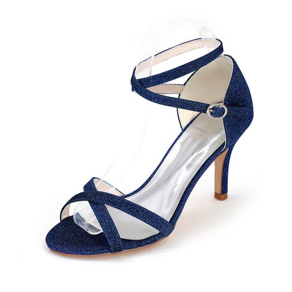 sandals high heels sequin women dress open toe ankle buckle strap heeled formal party wedding bridal summer xvu3, Black
sandals high heels sequin women dress open toe ankle buckle strap heeled formal party wedding bridal summer xvu3, Black