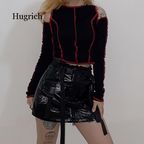 goth dark punk gothic women's t-shirts hollow out patchwork cropped winter 2021 female t-shirt chic aesthetic, White
goth dark punk gothic women's t-shirts hollow out patchwork cropped winter 2021 female t-shirt chic aesthetic, White