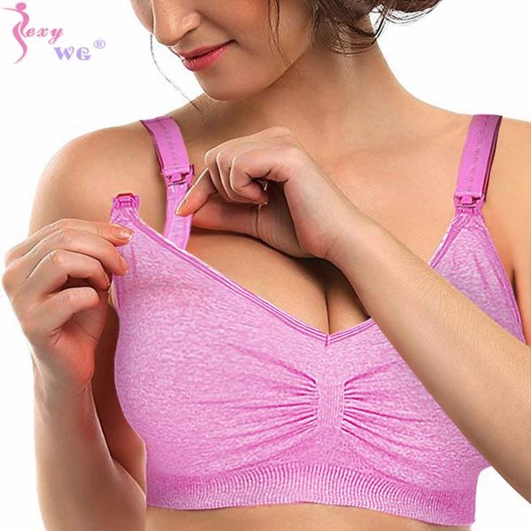 maternity intimates sexywg underwear for breastfeeding nursing bras full cup sleep bra padded seamless pregnancy clothes, White
maternity intimates sexywg underwear for breastfeeding nursing bras full cup sleep bra padded seamless pregnancy clothes, White