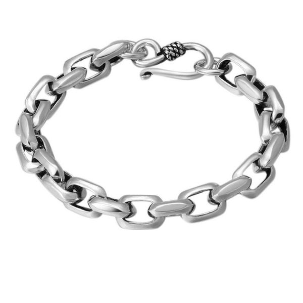 link, chain mens trendy square buckle bracelet simple design iron accessory gift, Black
link, chain mens trendy square buckle bracelet simple design iron accessory gift, Black