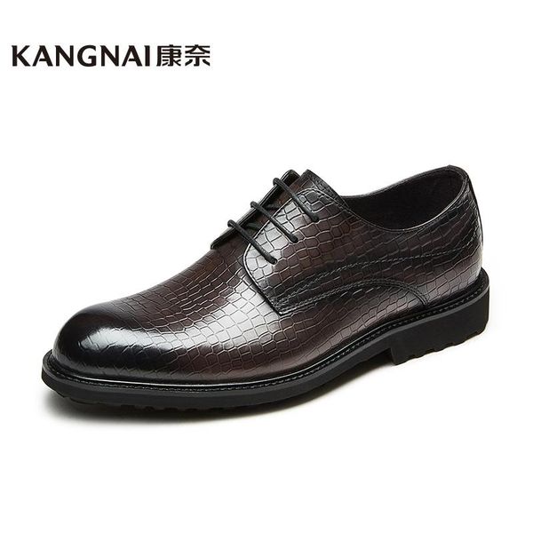 dress shoes men formal genuine leather round toe lace up male wedding business derby, Black
dress shoes men formal genuine leather round toe lace up male wedding business derby, Black