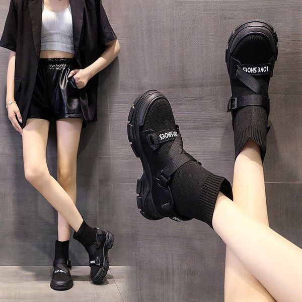 boots ankle women shoes woman fashion flat bottom breathable stretch socks boots2021 autumn ladies, Black
boots ankle women shoes woman fashion flat bottom breathable stretch socks boots2021 autumn ladies, Black