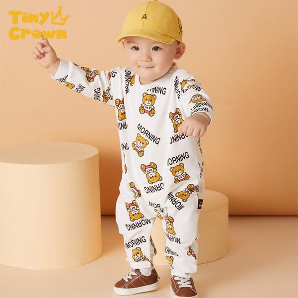 jumpsuits tiny crown 0-2y jumpers long sleeves cotton boy girl cute rompers grey 2021 sping autumn baby clothes, Blue
jumpsuits tiny crown 0-2y jumpers long sleeves cotton boy girl cute rompers grey 2021 sping autumn baby clothes, Blue