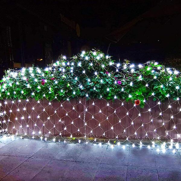 strings 3x2m led fairy string lights waterproof mesh curtain lamp with 200 garden decorations for bedroom wedding backdrops
strings 3x2m led fairy string lights waterproof mesh curtain lamp with 200 garden decorations for bedroom wedding backdrops