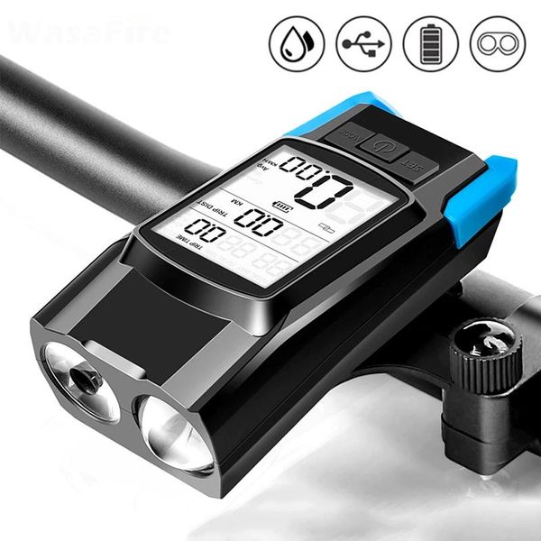 portable lanterns bikight 3-in-1 bicycle speedometer wireless usb rechargeable double t6 led bike light computer with alarm horn
portable lanterns bikight 3-in-1 bicycle speedometer wireless usb rechargeable double t6 led bike light computer with alarm horn