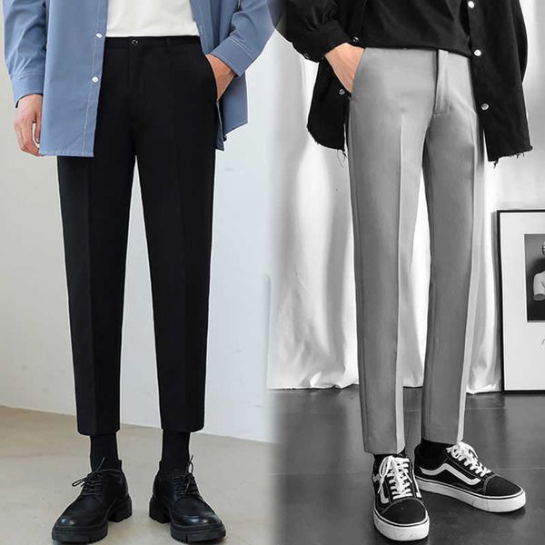 men's pants dress casual long spring slim fit plus size classic suit pant office trousers tv62, Black
men's pants dress casual long spring slim fit plus size classic suit pant office trousers tv62, Black
