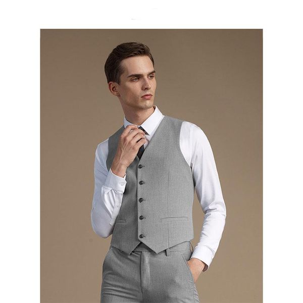 men's vests suit vest wedding groom groomsman set decoration body grey male, Black;white
men's vests suit vest wedding groom groomsman set decoration body grey male, Black;white