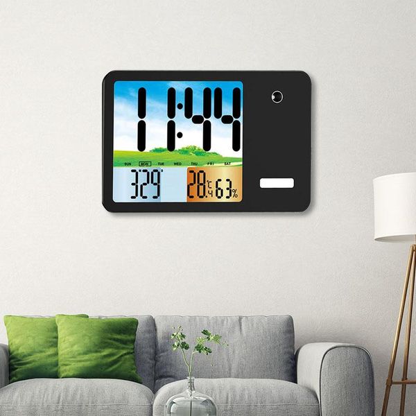wall clocks color lcd display loud voice hourly chime big digit indoor clock for business gift
wall clocks color lcd display loud voice hourly chime big digit indoor clock for business gift