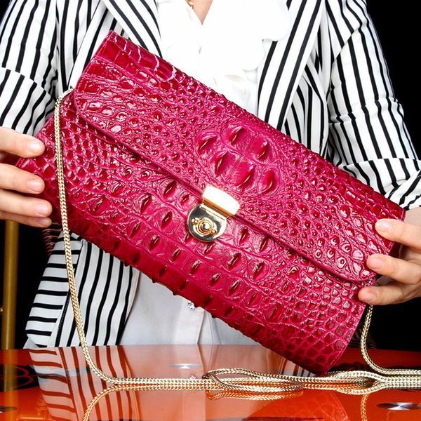 evening bags crocodile leather high end women's one shoulder bag design fashion luxury genuine messenger chain slant span
evening bags crocodile leather high end women's one shoulder bag design fashion luxury genuine messenger chain slant span