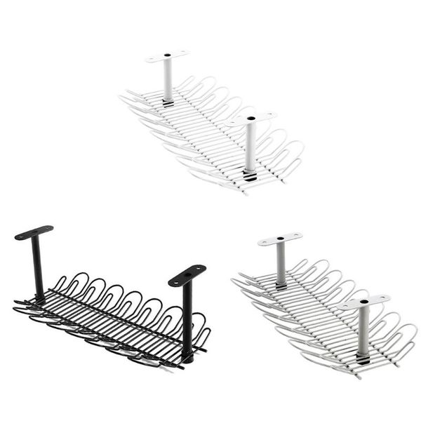 hooks & rails under desk cable management tray punch-power line strips storage rack metal wire cord charger organizer hanging shelf w3j
hooks & rails under desk cable management tray punch-power line strips storage rack metal wire cord charger organizer hanging shelf w3j