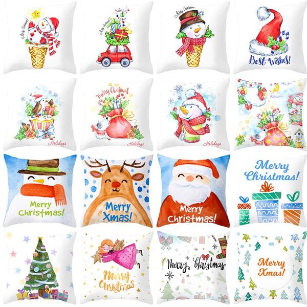 cushion/decorative pillow 2021 christmas peach skin pillowcase custom cartoon printed sofa cushion cover
cushion/decorative pillow 2021 christmas peach skin pillowcase custom cartoon printed sofa cushion cover