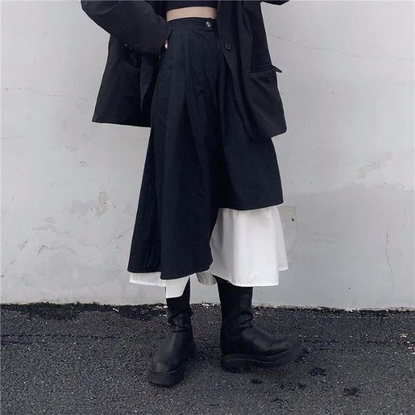 skirts streetwear korean ins harajuku high waist black skirt hipster fashion patchwork a-line long women clothes autumn winter
skirts streetwear korean ins harajuku high waist black skirt hipster fashion patchwork a-line long women clothes autumn winter