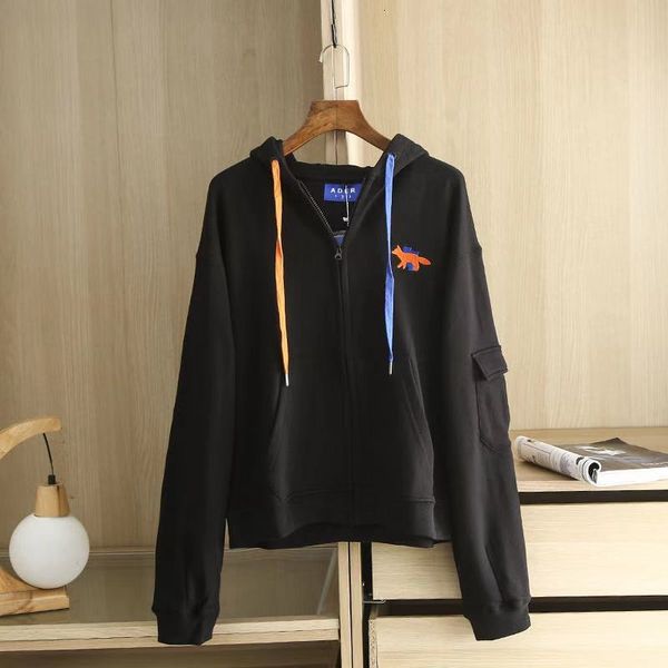 men's hoodies & sweatshirts embroidered patch fox ader error women 1:1 cotton pocket in sleeve grip maison kitsune pullove, Black
men's hoodies & sweatshirts embroidered patch fox ader error women 1:1 cotton pocket in sleeve grip maison kitsune pullove, Black
