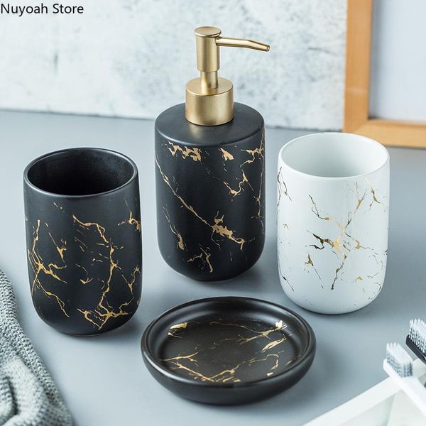 nordic light luxury marble ceramic bathroom products creative toothbrush mouth cup wedding gift wash set decoration bath accessory
nordic light luxury marble ceramic bathroom products creative toothbrush mouth cup wedding gift wash set decoration bath accessory