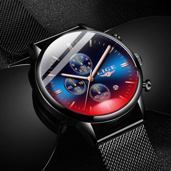 wristwatches reloj hombre 2021 lige brand year watches mens sport waterproof clock l mesh belt men watch fashion quartz relogio, Slivery;brown
wristwatches reloj hombre 2021 lige brand year watches mens sport waterproof clock l mesh belt men watch fashion quartz relogio, Slivery;brown