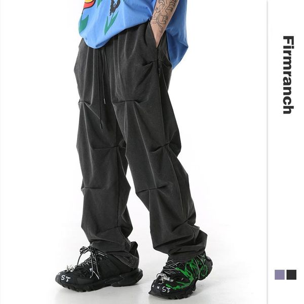 forgss spring fall men/women couples original casual reverse stitching ins cargo pants loose leggings trousers men's, Black
forgss spring fall men/women couples original casual reverse stitching ins cargo pants loose leggings trousers men's, Black