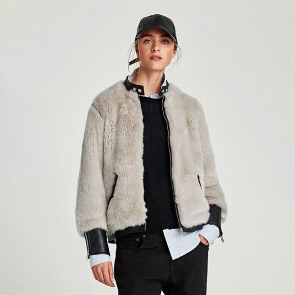 women's jackets coat women fake fur pu leather patchwork punk streetwear hipster warm winter overcoat gray casual coats, Black;brown
women's jackets coat women fake fur pu leather patchwork punk streetwear hipster warm winter overcoat gray casual coats, Black;brown