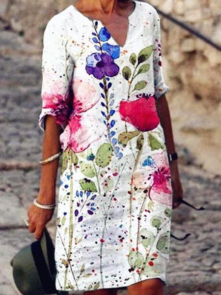 casual dresses women 2021 loose spring vintage ruffles bedress large big printed summer boho party elegant plus sizes, Black;gray
casual dresses women 2021 loose spring vintage ruffles bedress large big printed summer boho party elegant plus sizes, Black;gray