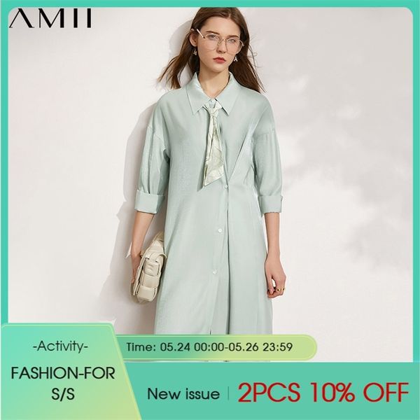 minimalism summer women's shirt dress fashion solid lapel aline with ribbons loose 12140093 210527, Black;gray
minimalism summer women's shirt dress fashion solid lapel aline with ribbons loose 12140093 210527, Black;gray
