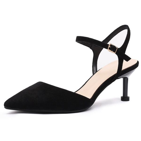baotou sandals female 2021 spring and summer with stiletto pointed high heels women's shoes dress, Black
baotou sandals female 2021 spring and summer with stiletto pointed high heels women's shoes dress, Black