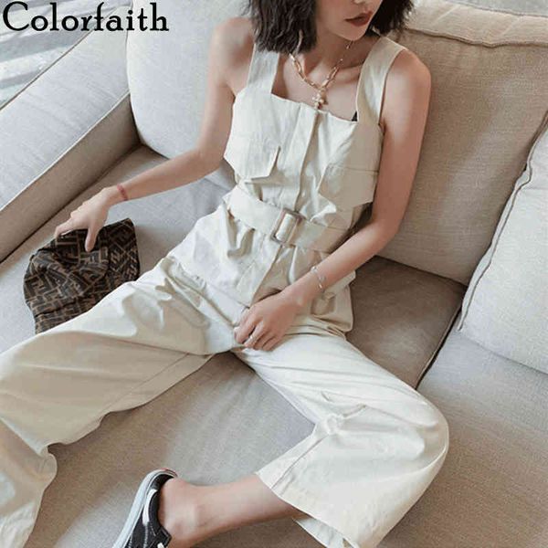 colorfaith new summer women jumpsuits & rompers casual strap high waist wide leg ankle-length pants cargo playsuit js7328 210413, Black;white
colorfaith new summer women jumpsuits & rompers casual strap high waist wide leg ankle-length pants cargo playsuit js7328 210413, Black;white