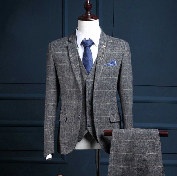 men's suits & blazers casual male autumn three formal british chess suits korean business suit e1gk, White;black
men's suits & blazers casual male autumn three formal british chess suits korean business suit e1gk, White;black