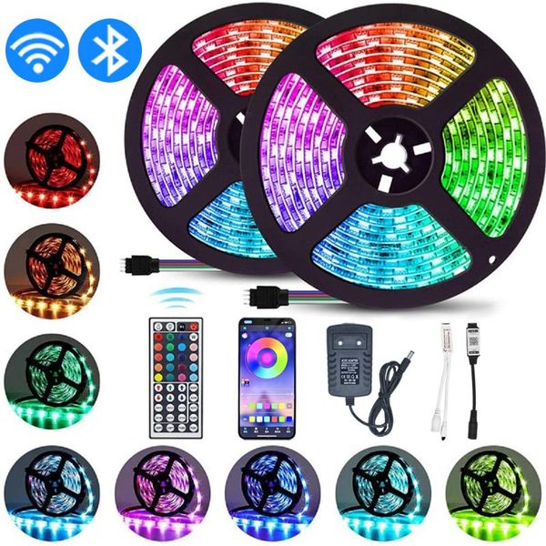 led strip light luces rgb tape 5m 10m 15m 20m dc 12v flexible stripe ribbon diode controller wif adapter christmas strips
led strip light luces rgb tape 5m 10m 15m 20m dc 12v flexible stripe ribbon diode controller wif adapter christmas strips